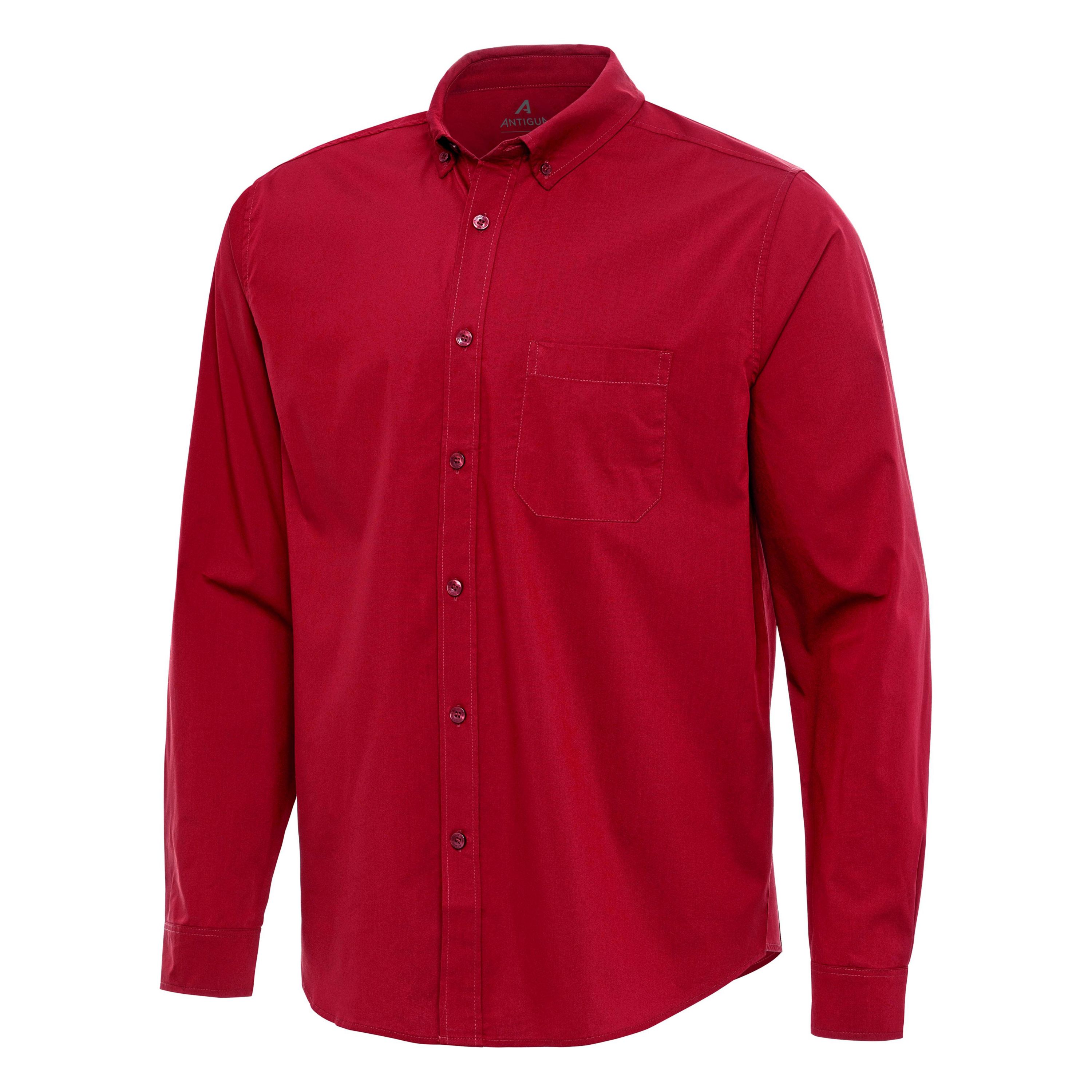 Antigua BLANK Mens Flight LS Woven