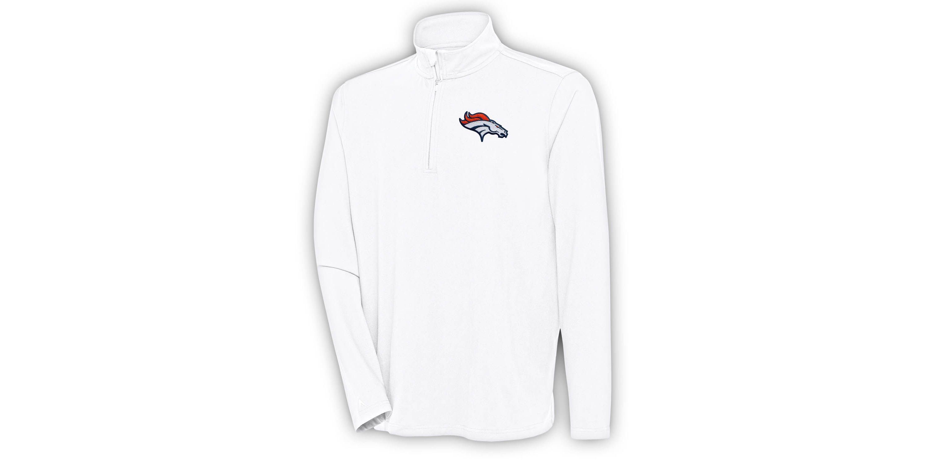 NFL Denver Broncos Mens Hunk 1/4 Zip Pullover
