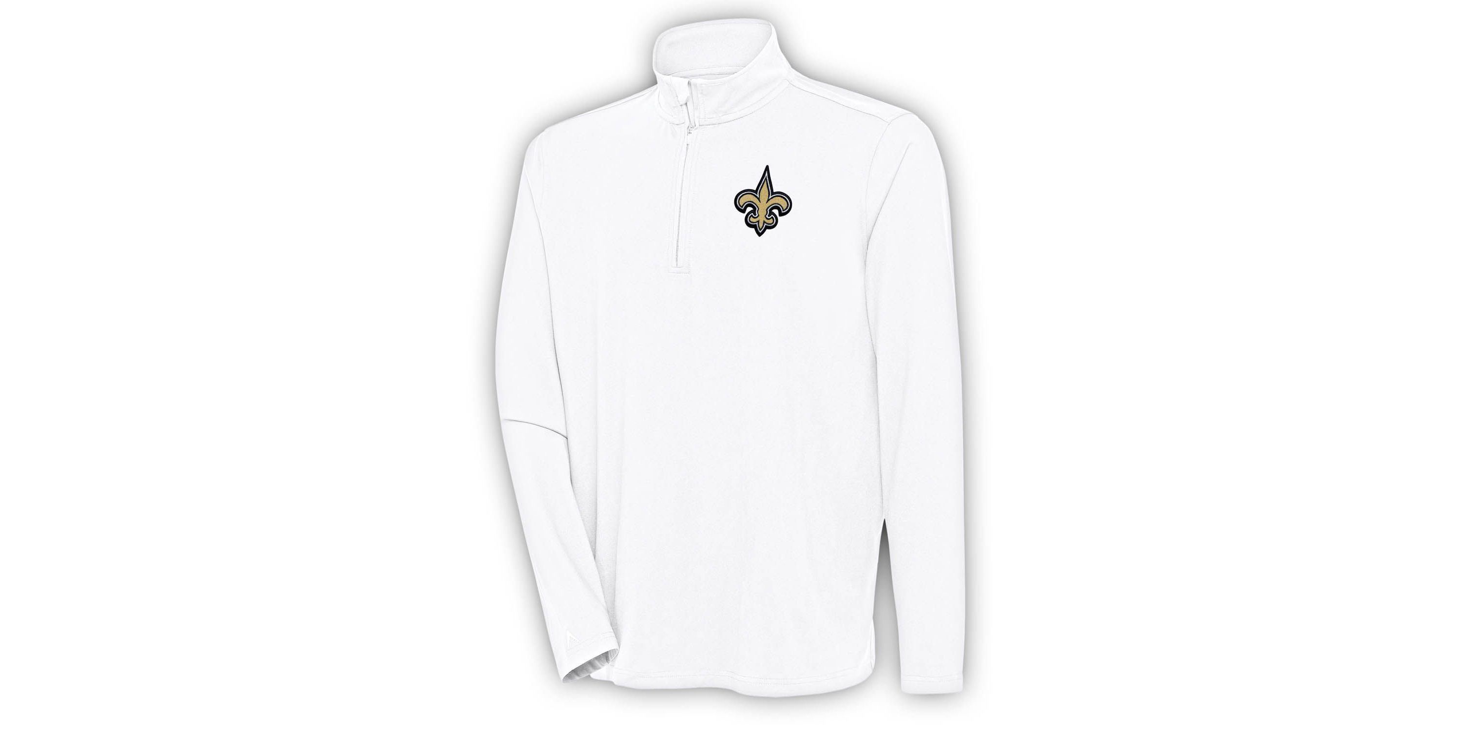 NFL New Orleans Saints Mens Hunk 1/4 Zip Pullover