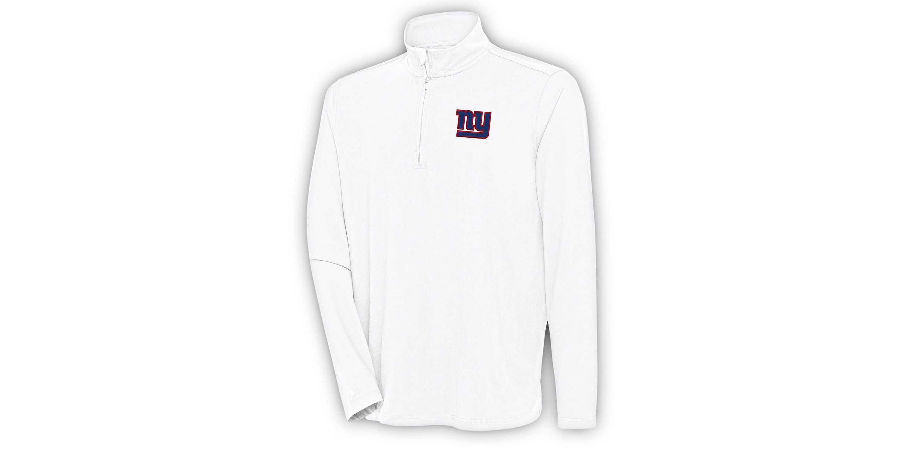 NFL New York Giants Mens Hunk 1/4 Zip Pullover