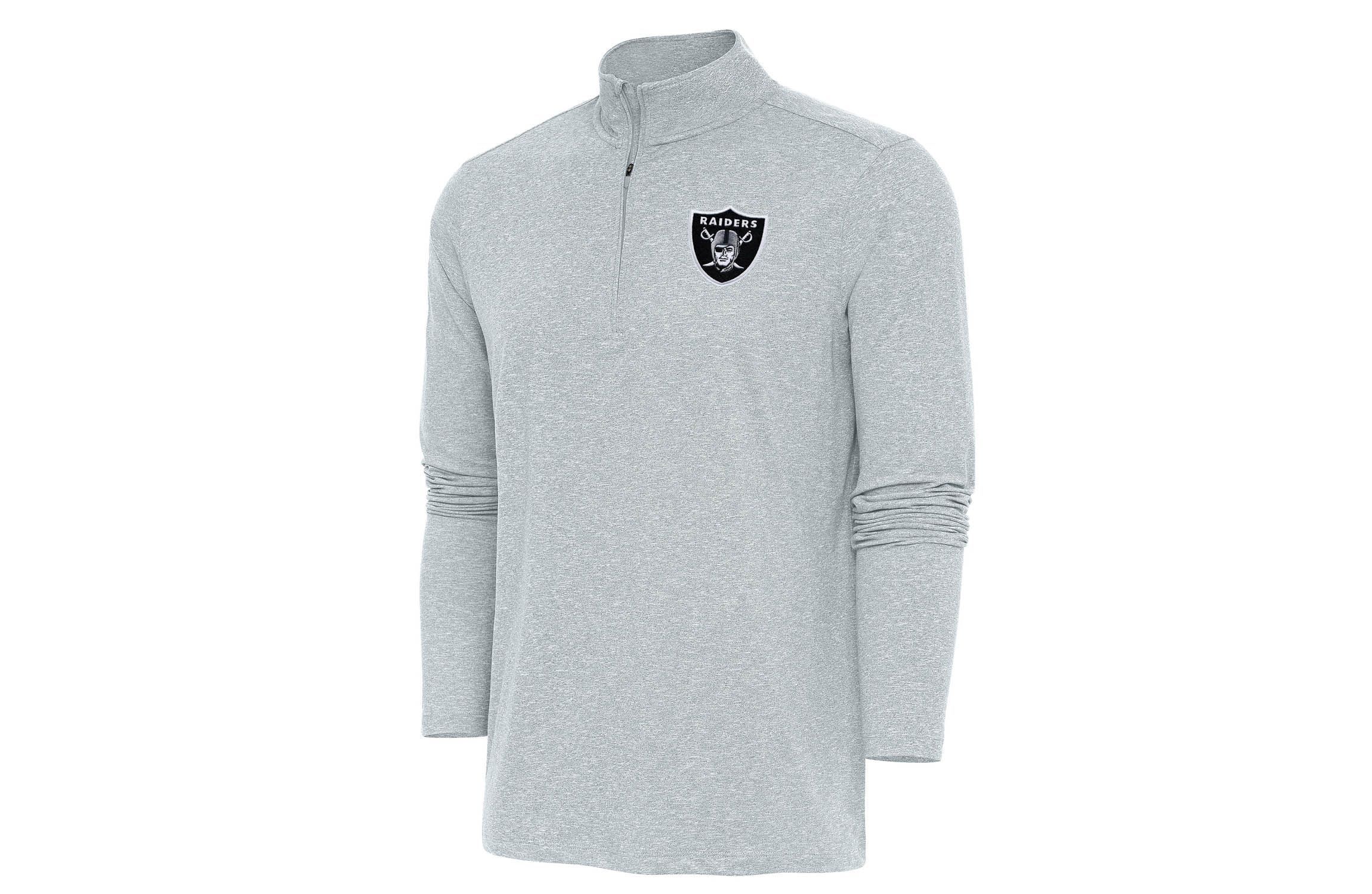 NFL Oakland Raiders Las Vegas Raiders  Mens Hunk 1/4 Zip Pullover