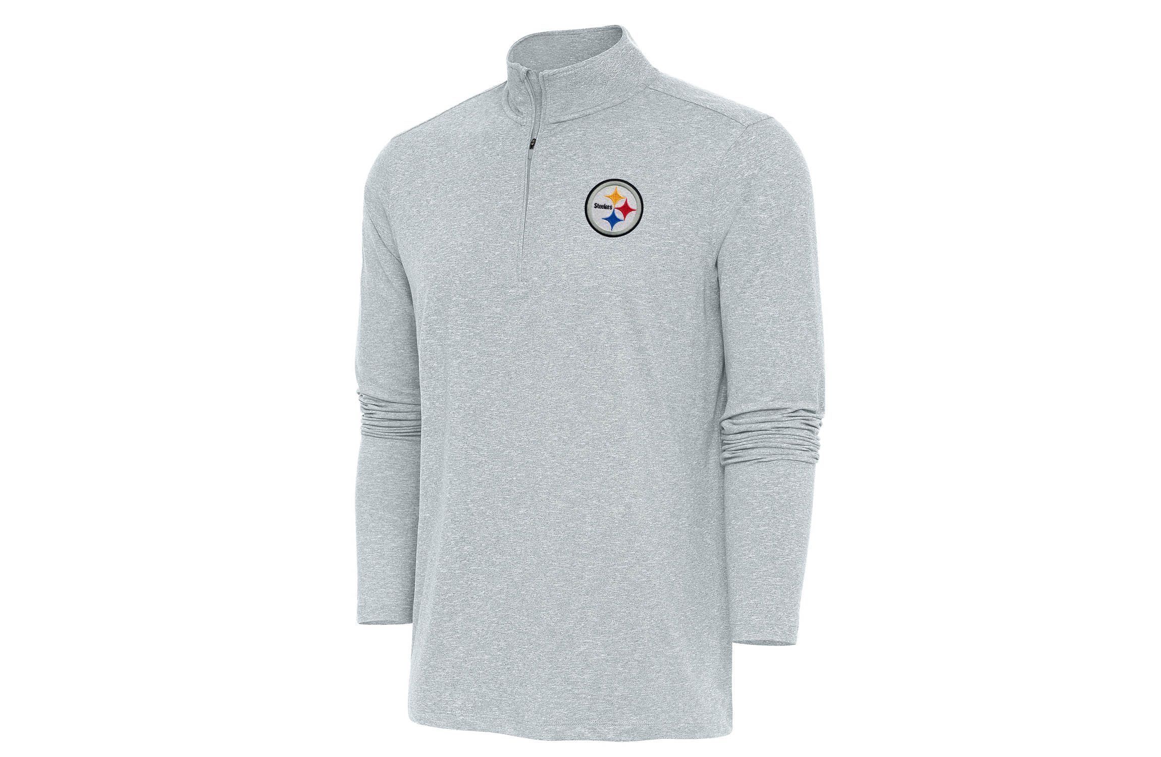 NFL Pittsburgh Steelers Mens Hunk 1/4 Zip Pullover