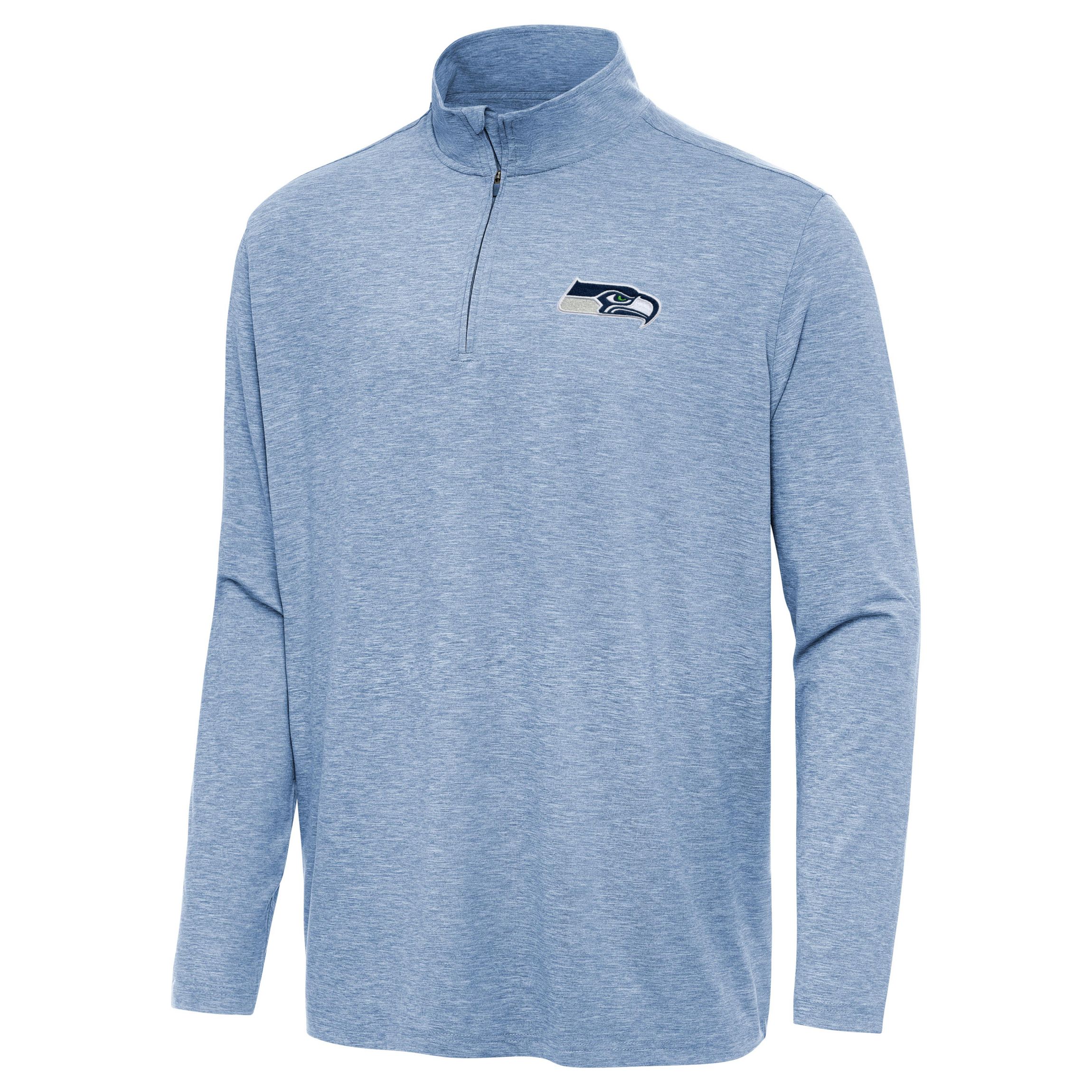 NFL Seattle Seahawks Mens Hunk 1/4 Zip Pullover