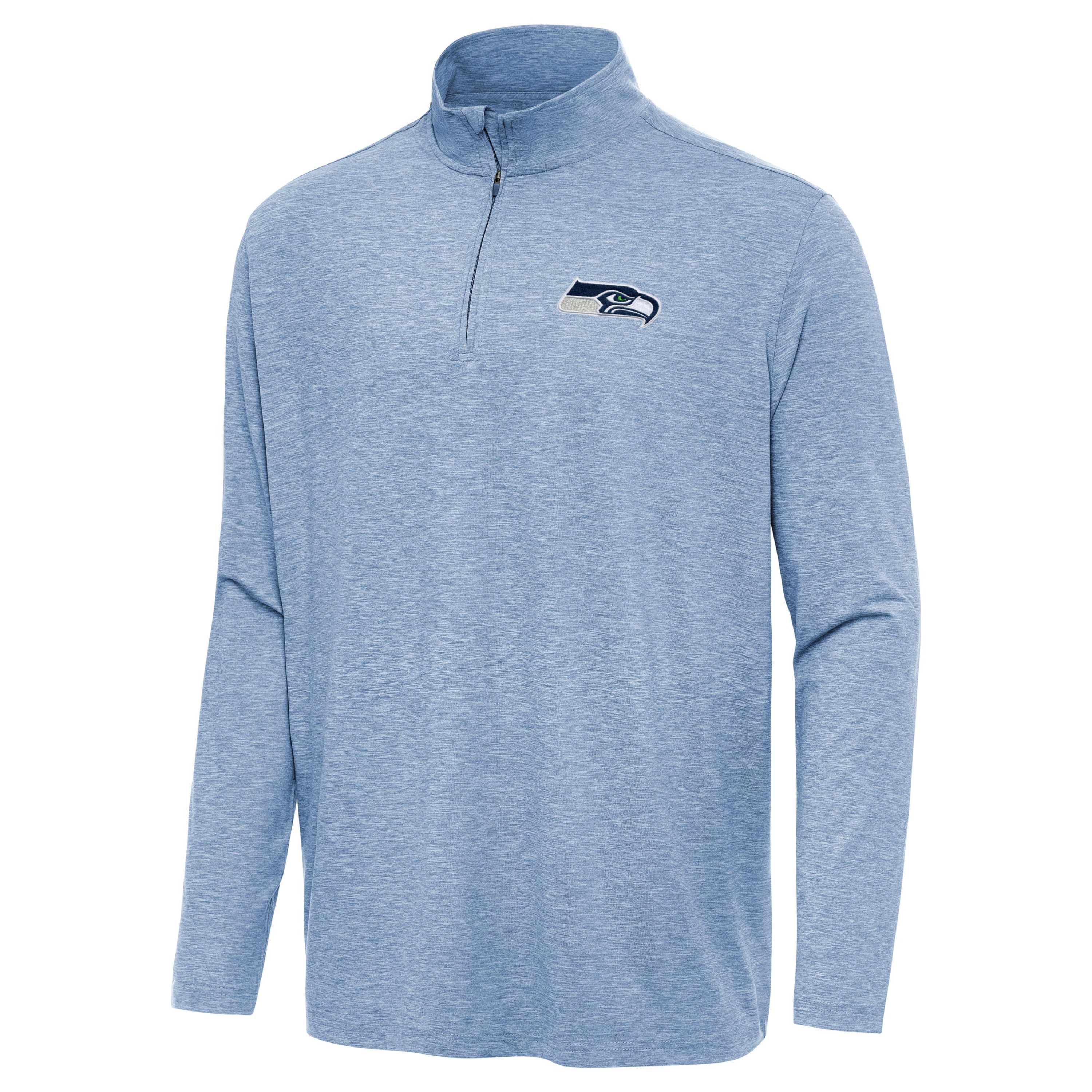 NFL Seattle Seahawks Mens Hunk 1/4 Zip Pullover
