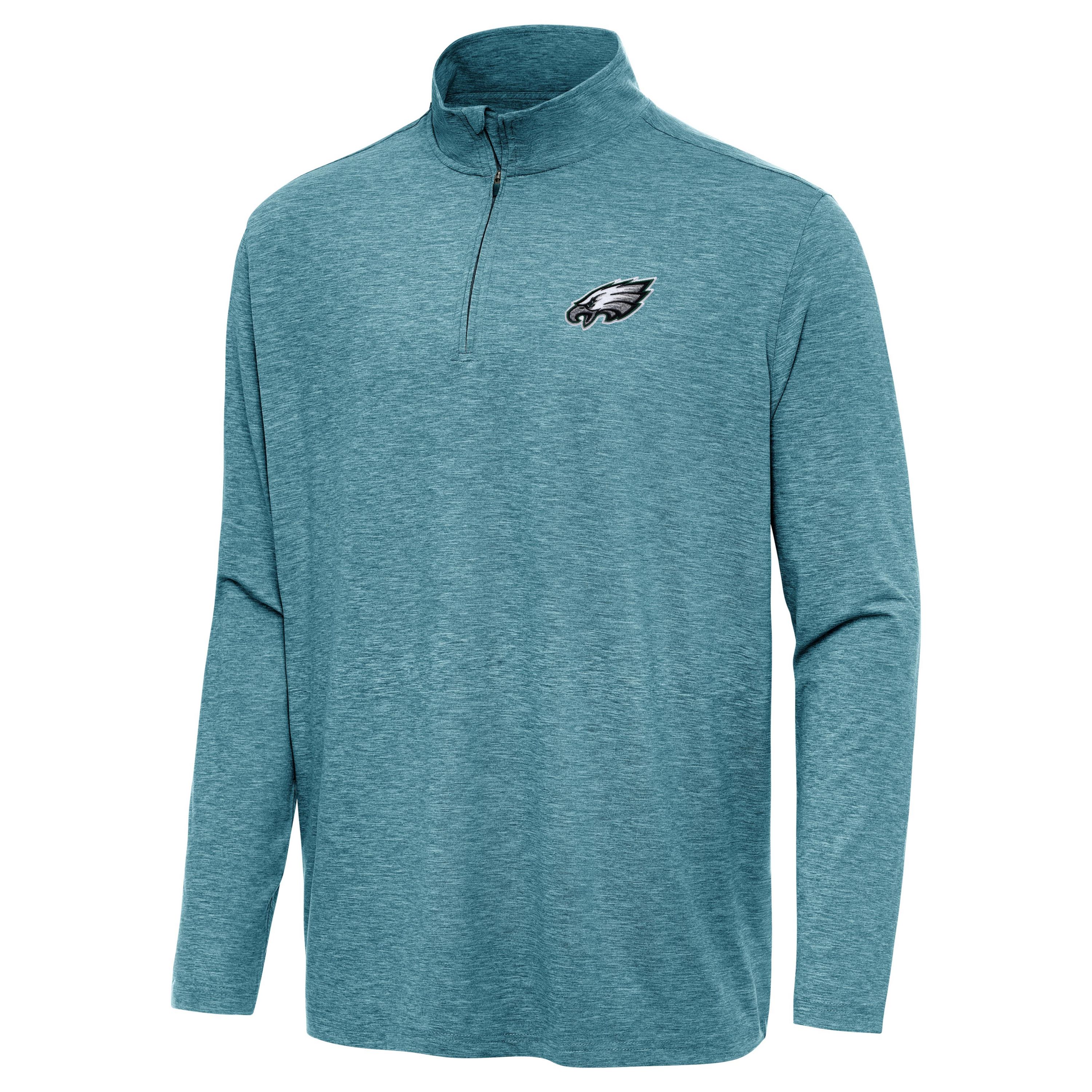 Antigua NFL Philadelphia Eagles Mens Hunk 1/4 Zip Pullover