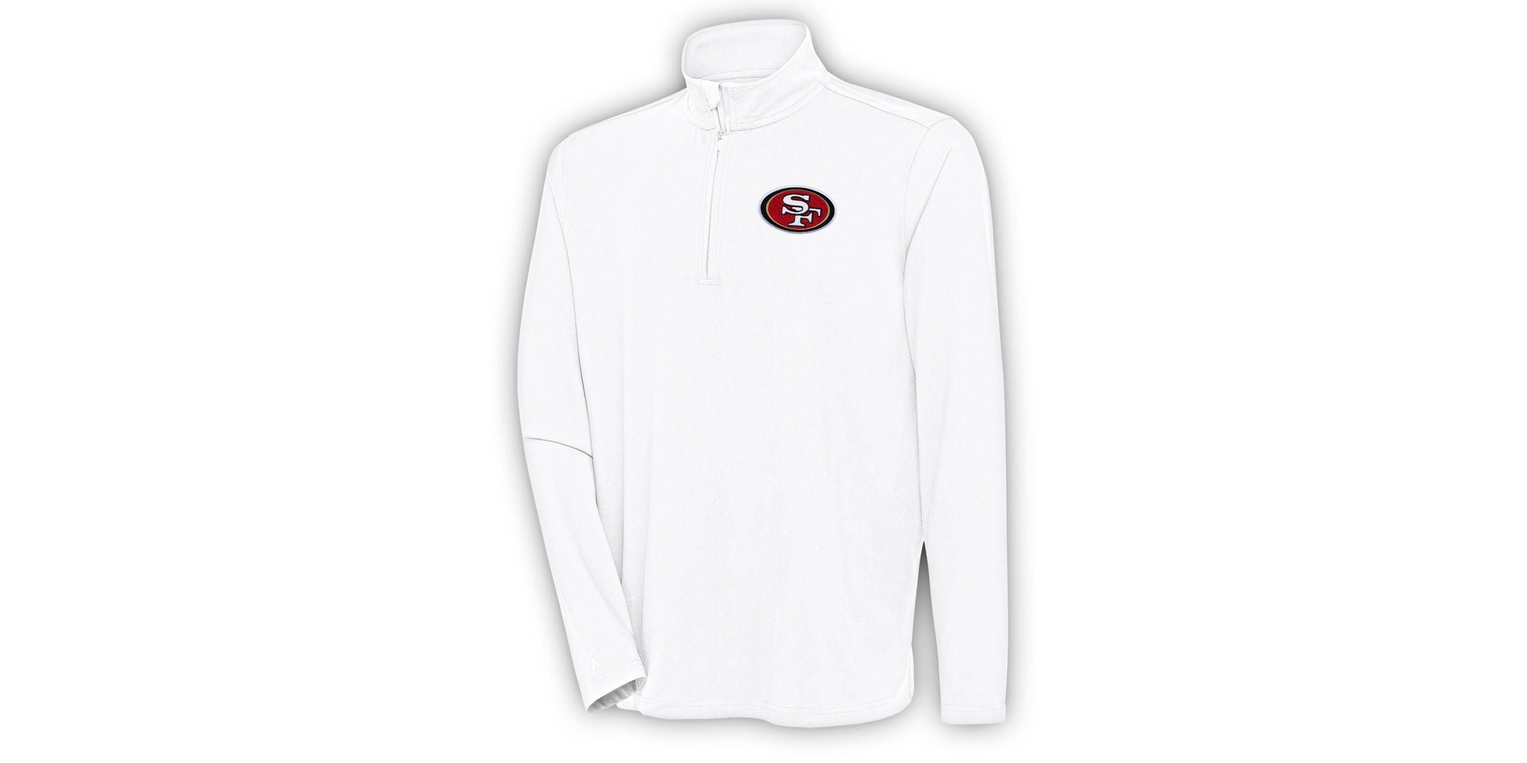 NFL San Francisco 49ers Mens Hunk 1/4 Zip Pullover