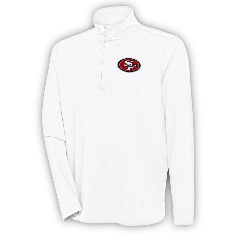 NFL San Francisco 49ers Mens Hunk 1/4 Zip Pullover