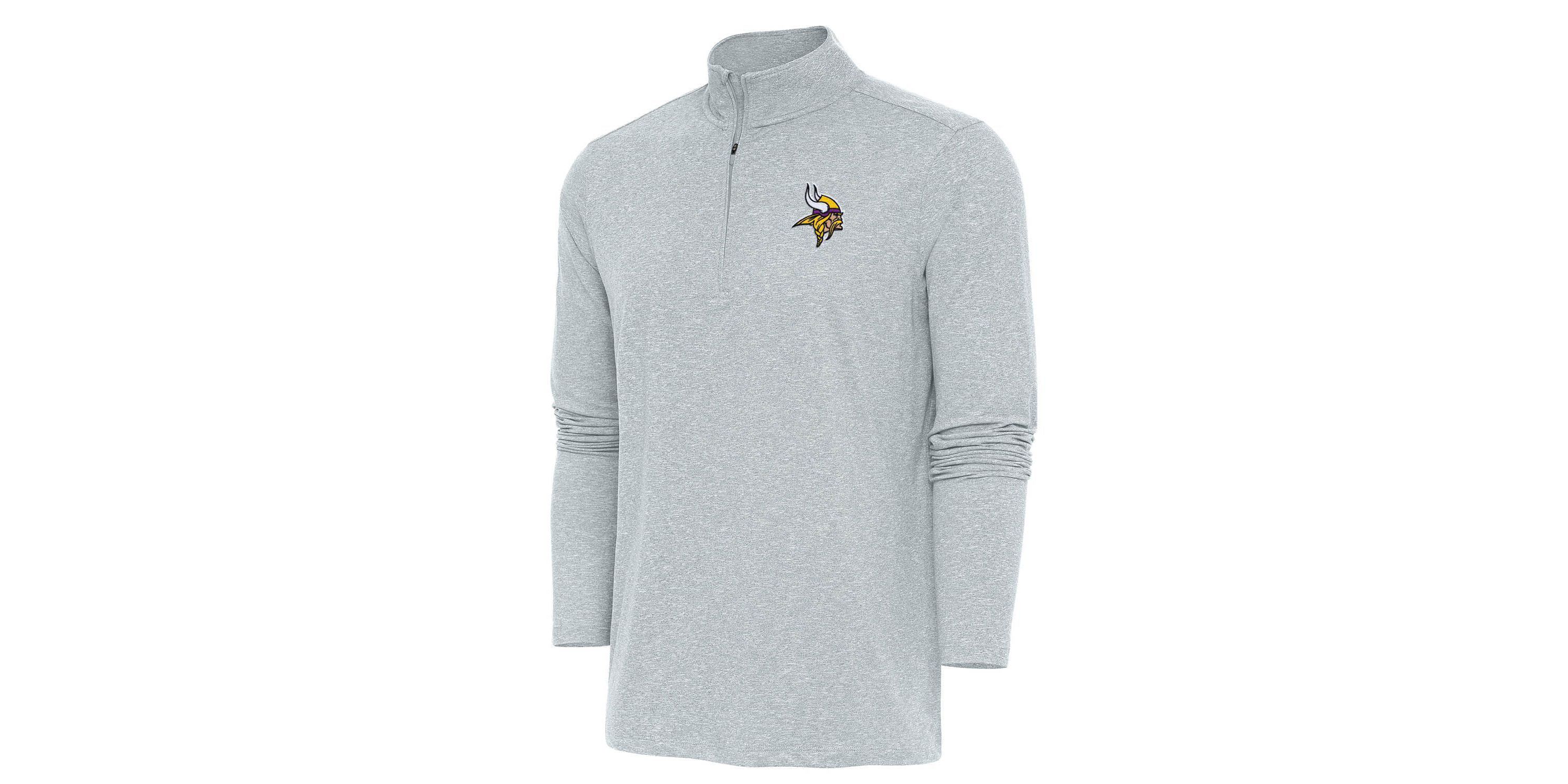 NFL Minnesota Vikings Mens Hunk 1/4 Zip Pullover