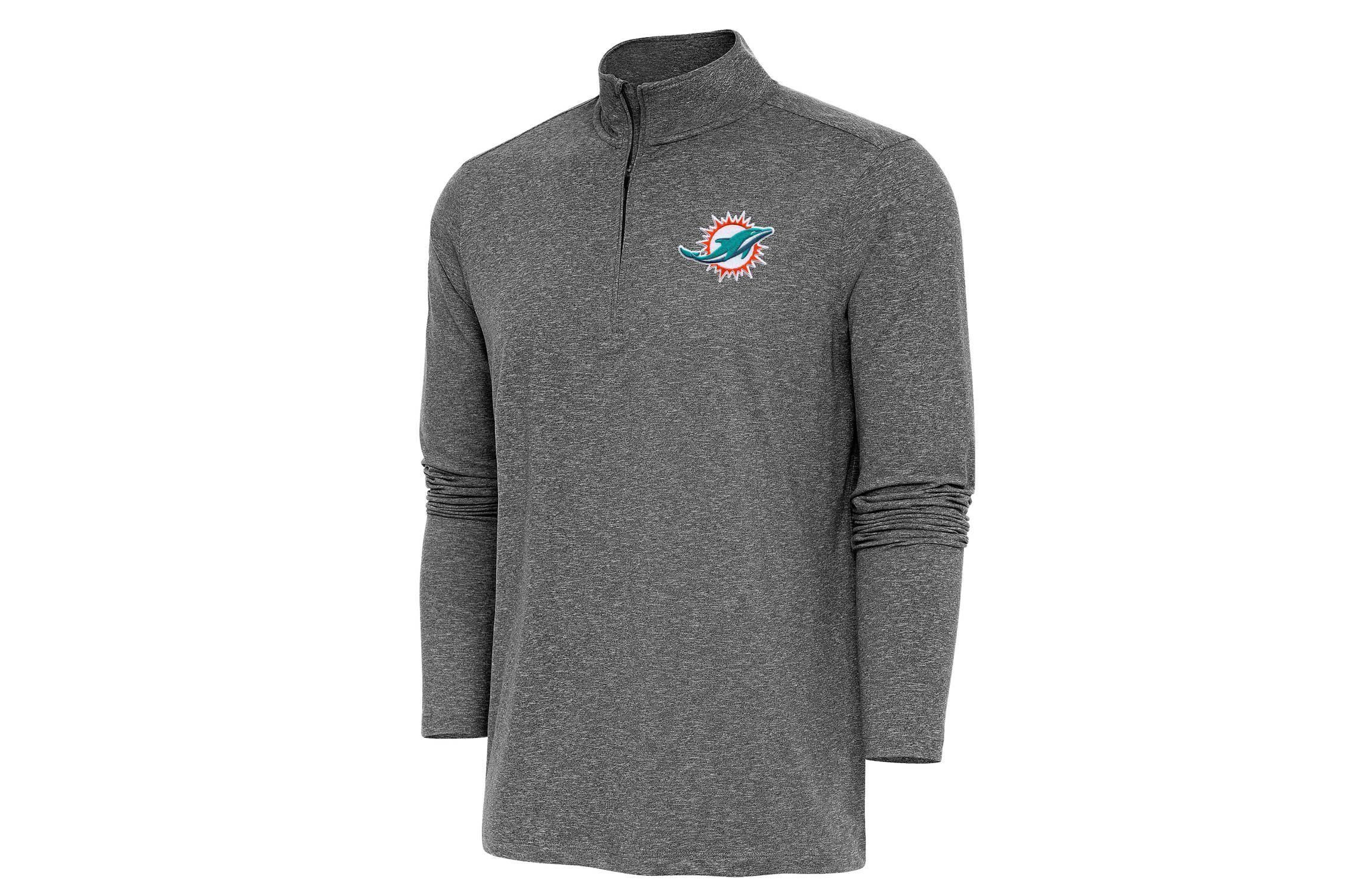NFL Miami Dolphins Mens Hunk 1/4 Zip Pullover