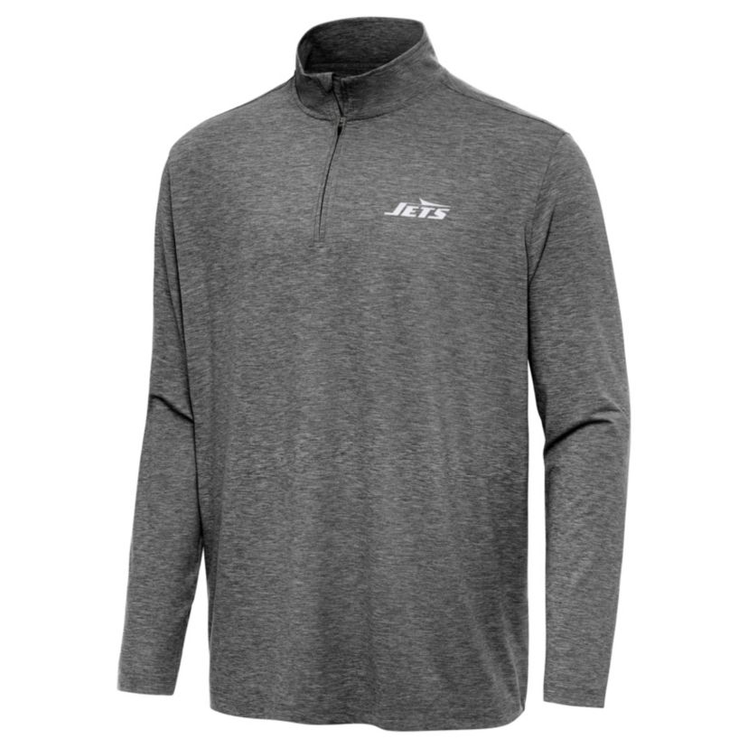 Antigua NFL New York Jets Mens Hunk 1/4 Zip Pullover