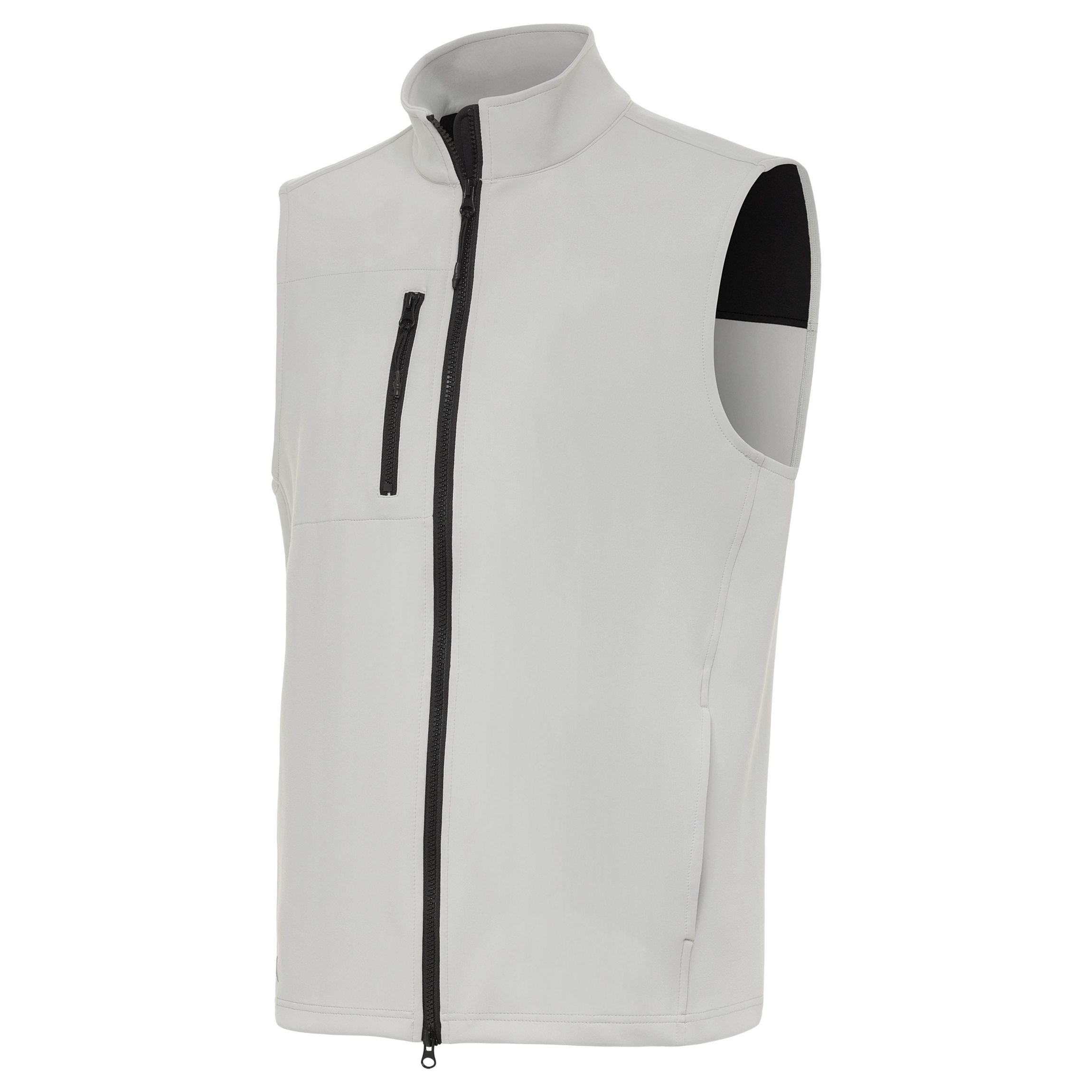Antigua BLANK Mens Demand Full Zip Vest