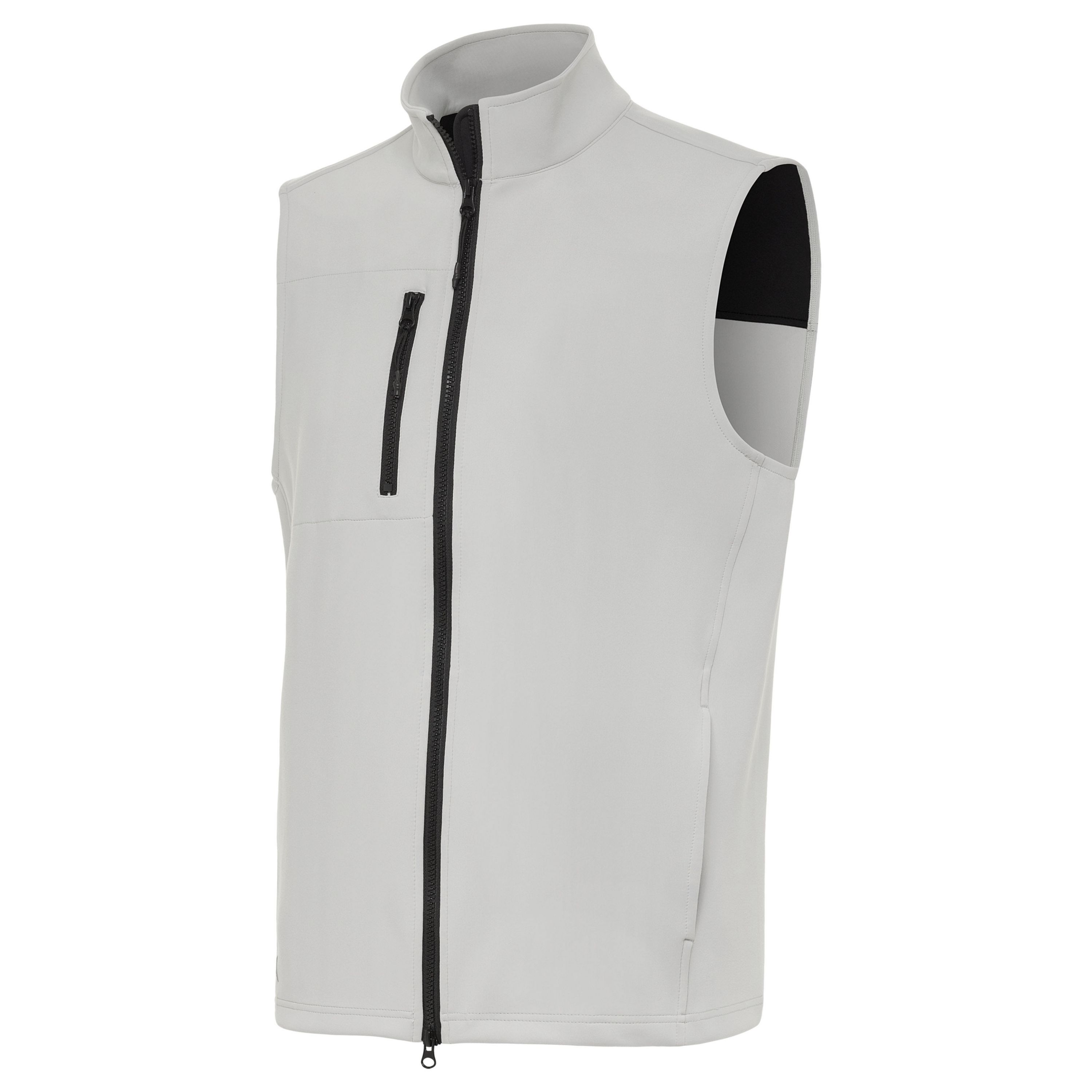 Antigua BLANK Mens Demand Full Zip Vest