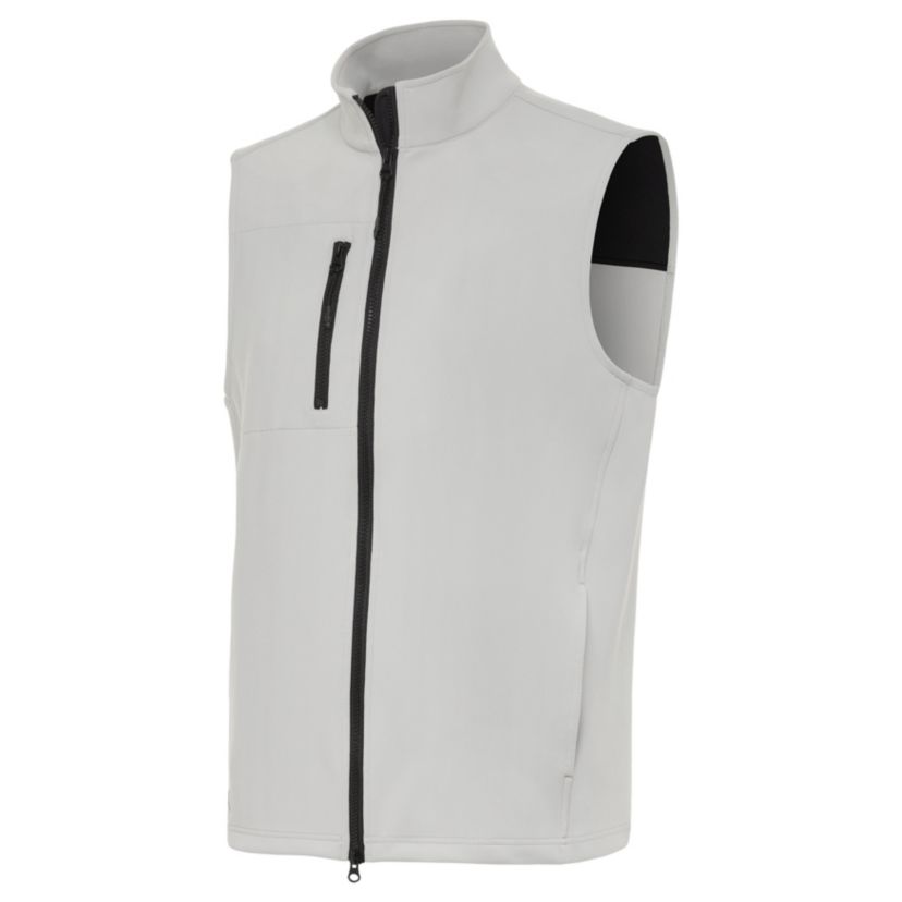 Antigua BLANK Mens Demand Full Zip Vest