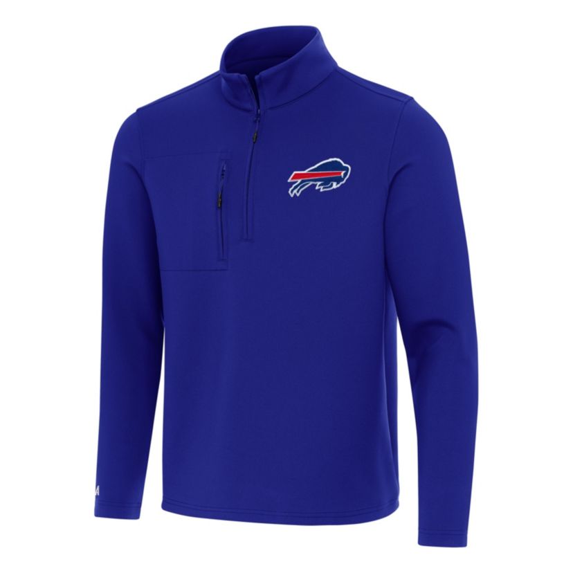 Antigua NFL Buffalo Bills Mens Insider 1/4 Zip Pullover