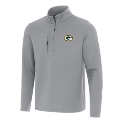 Antigua NFL Green Bay Packers Men's Insider 1/4 Zip Pullover, XL