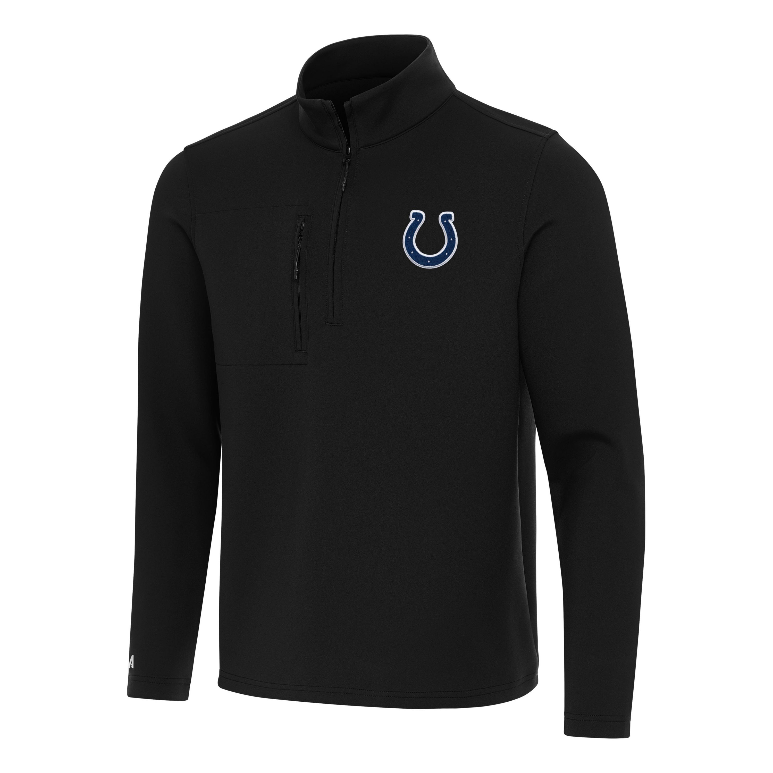 Antigua NFL Indianapolis Colts Mens Insider 1/4 Zip Pullover
