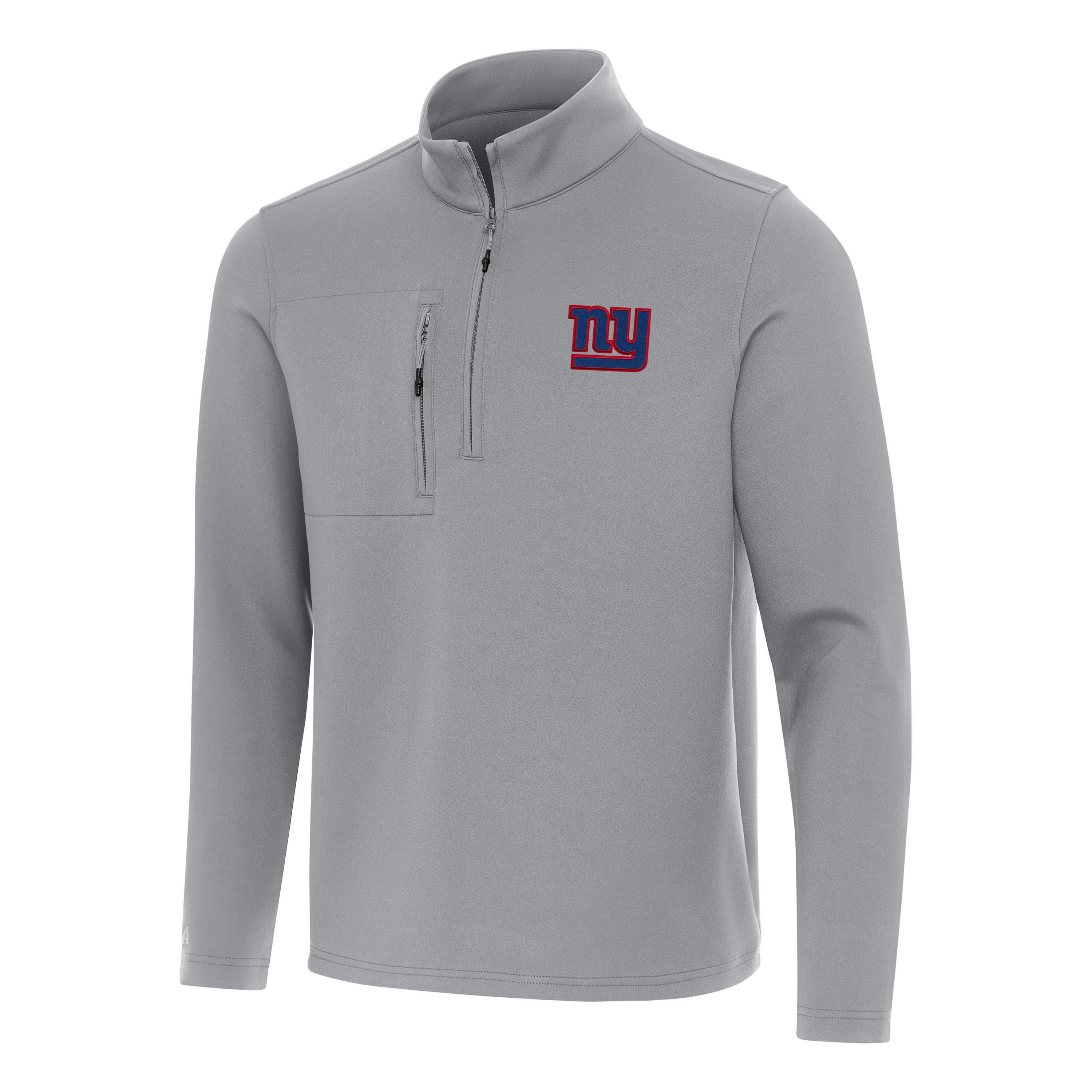 Antigua NFL New York Giants Mens Insider 1/4 Zip Pullover