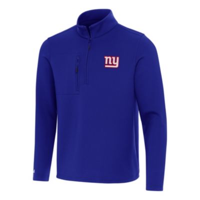 Antigua NFL New York Giants Men's Insider 1/4 Zip Pullover, XL