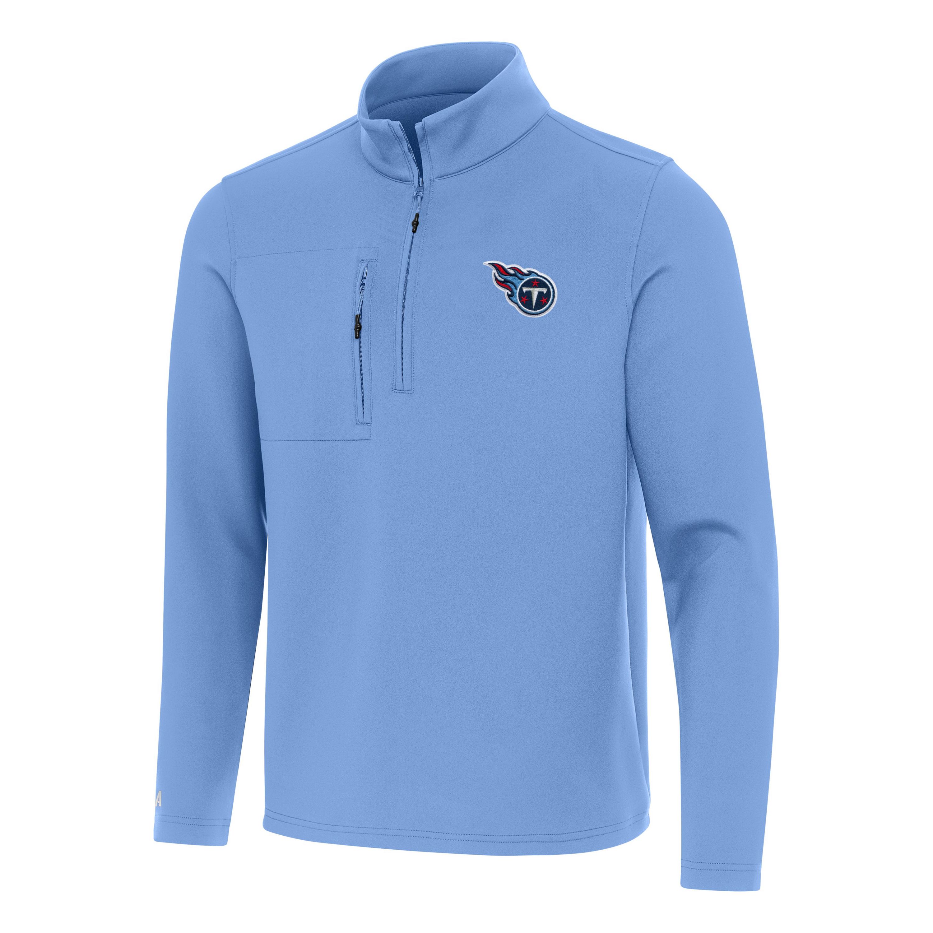 Antigua NFL Tennessee Titans Mens Insider 1/4 Zip Pullover