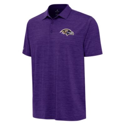 Antigua NFL Baltimore Ravens Men's Layout Polo, Purple, 2XL