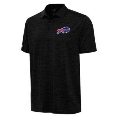 Antigua NFL Buffalo Bills Men's Layout Polo, Black, 3XL