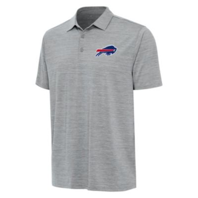 Antigua NFL Buffalo Bills Men's Layout Polo, Grey, XL