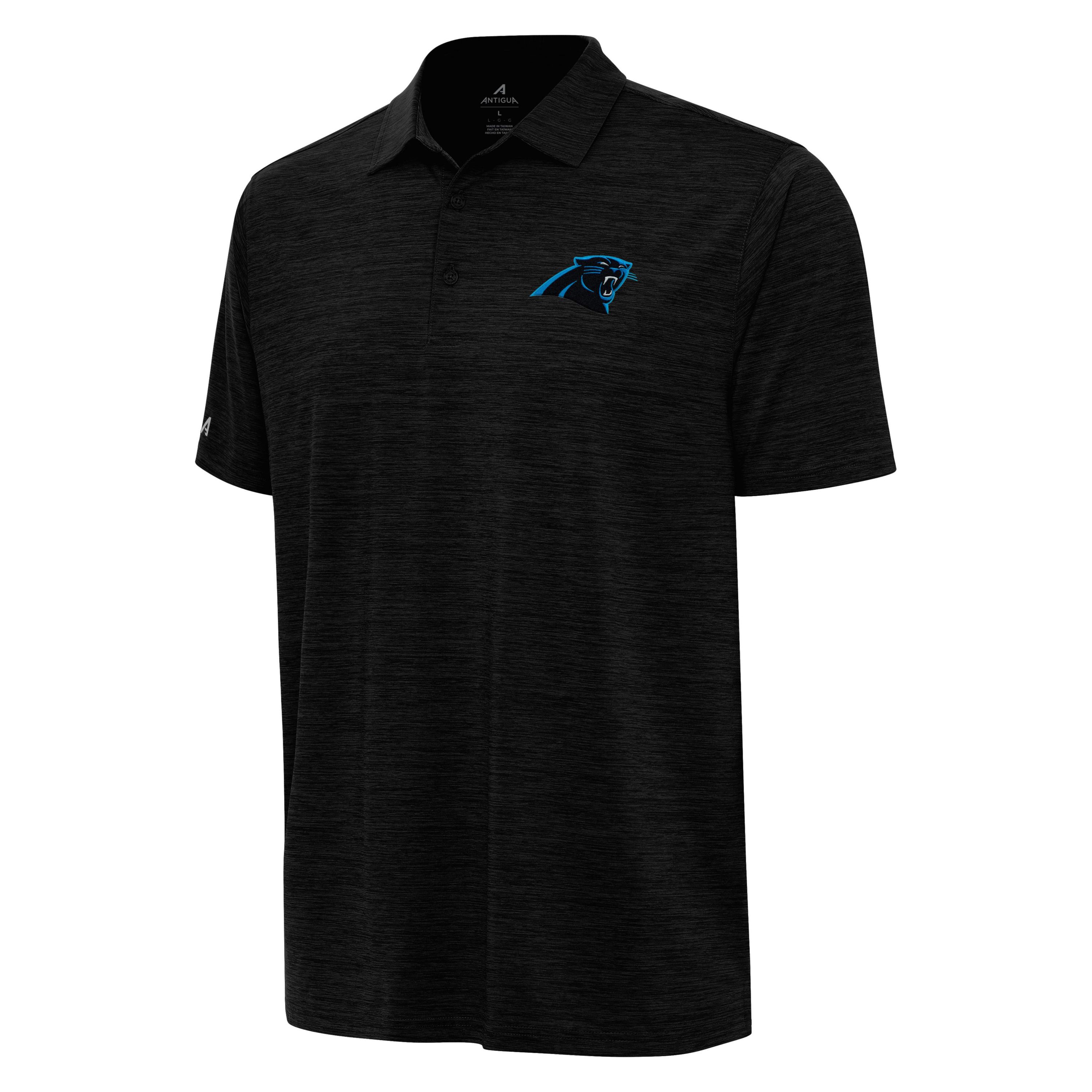 Antigua NFL Carolina Panthers Mens Layout Polo