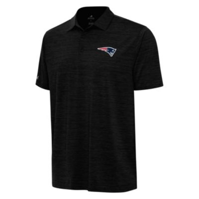 Antigua NFL New England Patriots Men's Layout Polo, Black, Small -  0198658207305