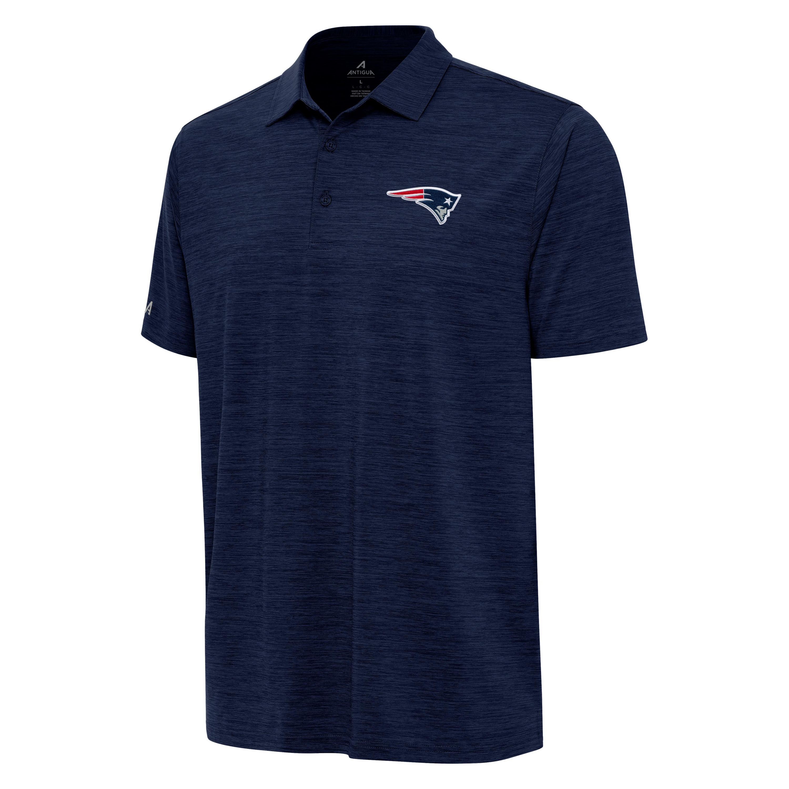 Antigua NFL New England Patriots Mens Layout Polo