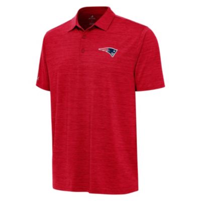 Antigua NFL New England Patriots Men's Layout Polo, Red, Small -  0198658208265