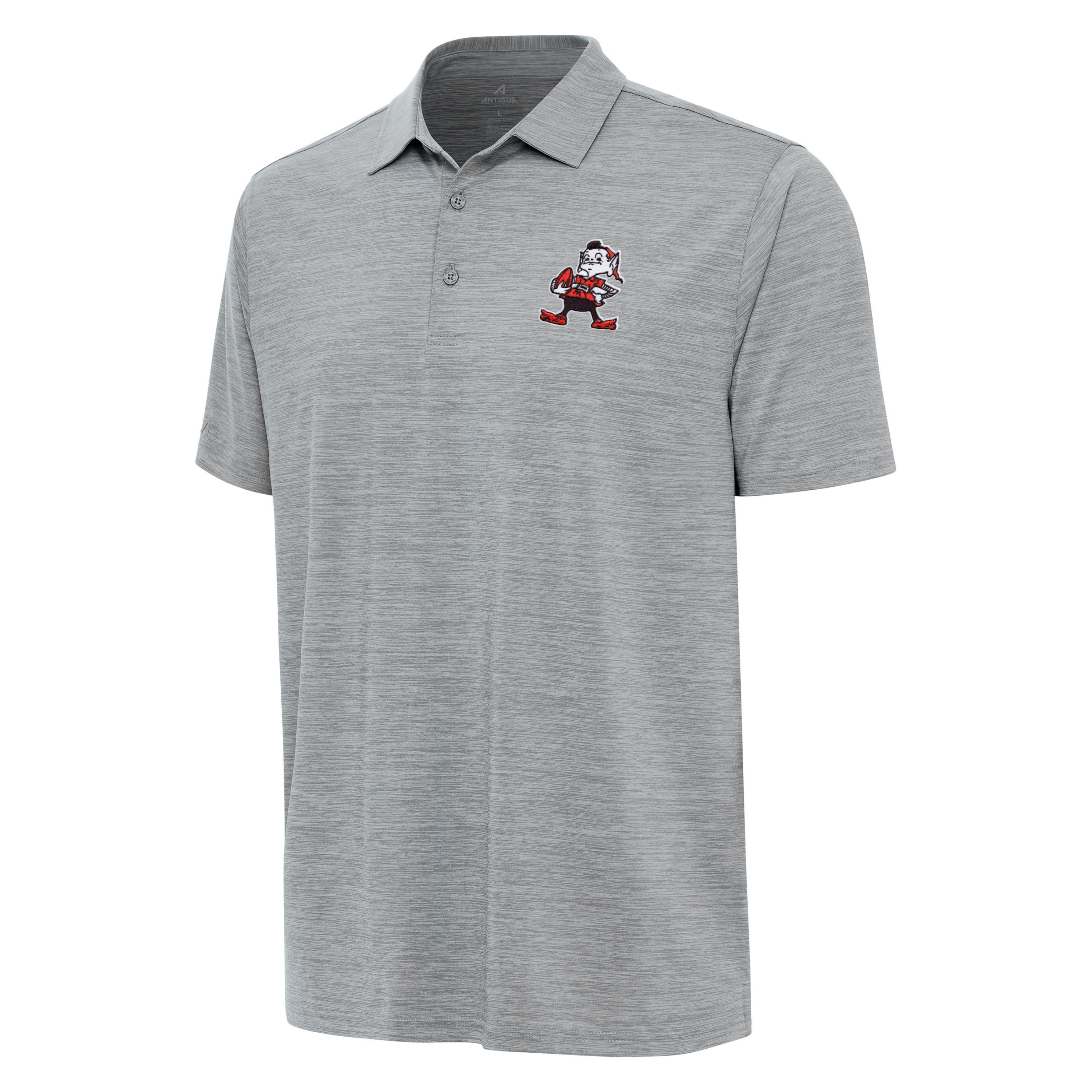 Antigua NFL Cleveland Browns Mens Layout Polo