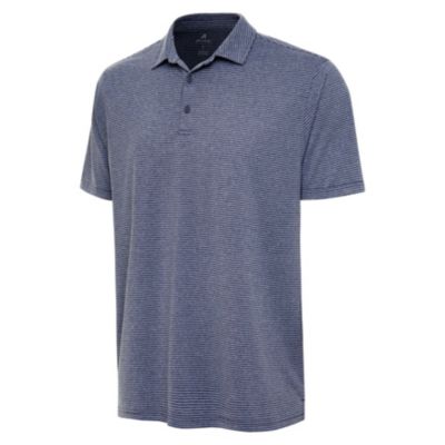 Antigua BLANK Men's Scheme Polo, Navy Blue, Medium