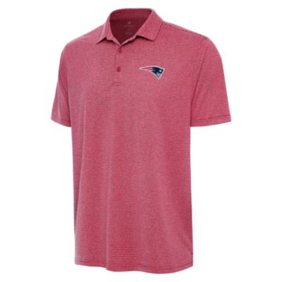 Antigua NFL New England Patriots Men's Scheme Polo, Red, Small