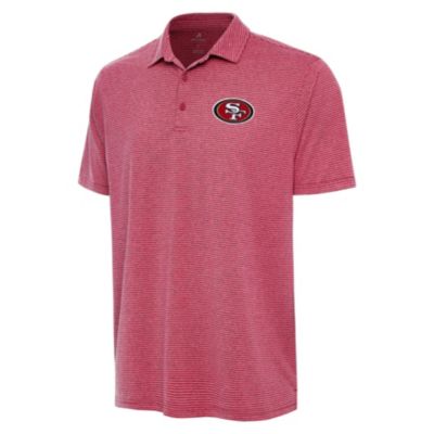 Antigua NFL San Francisco 49ers Men's Scheme Polo, Red, Small