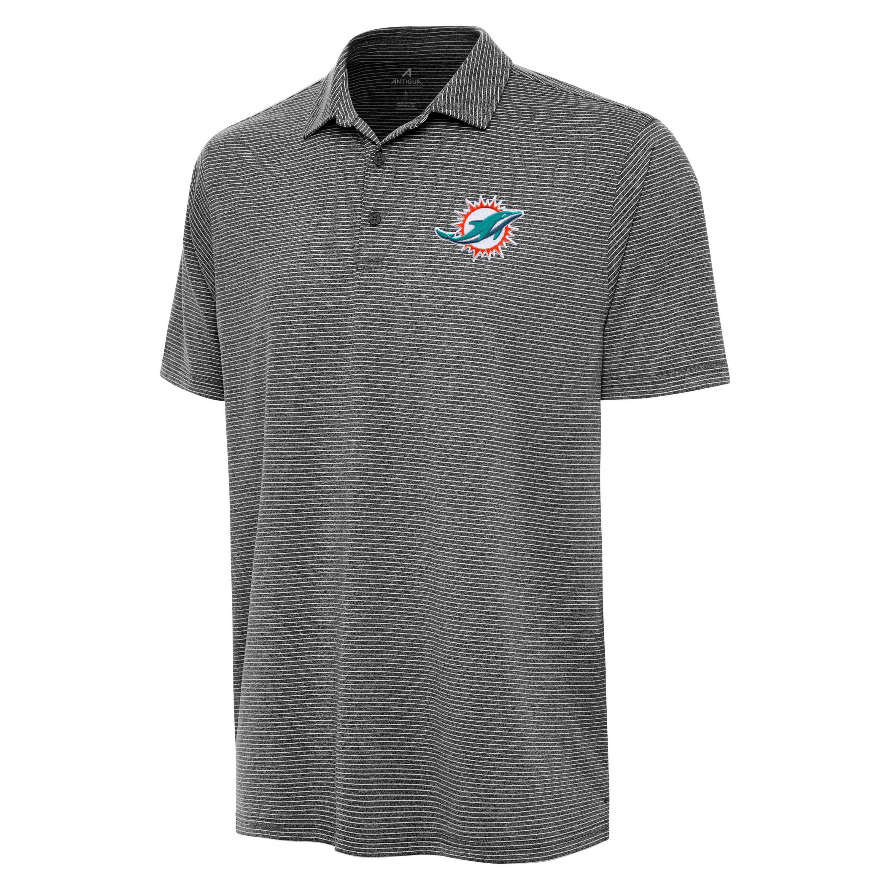 Antigua NFL Miami Dolphins Mens Scheme Polo