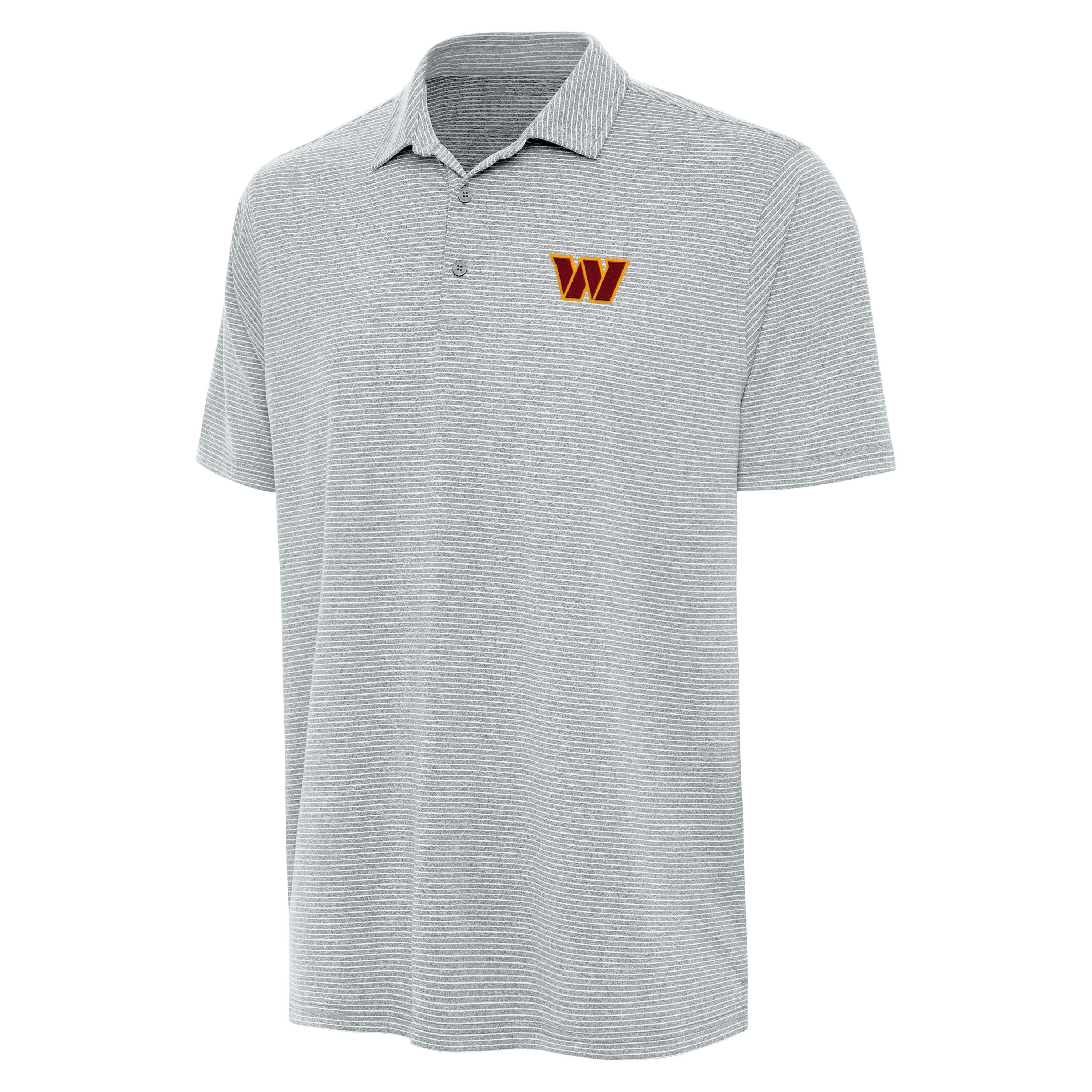 Antigua NFL Washington Commanders Mens Scheme Polo