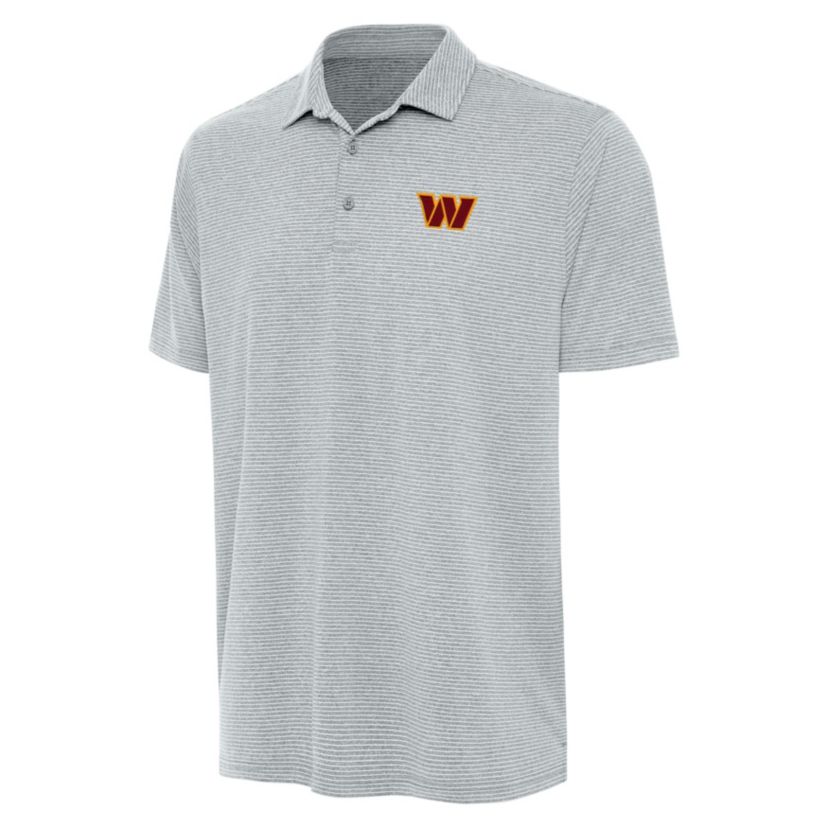 Antigua NFL Washington Commanders Mens Scheme Polo