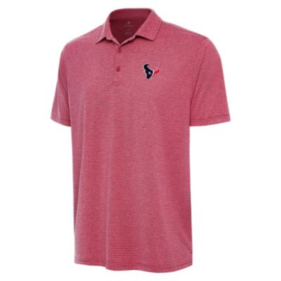 Antigua NFL Houston Texans Men's Scheme Polo, Red, Small