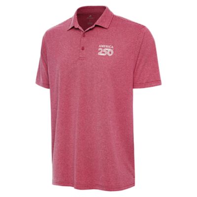 Antigua America 250th Men's Scheme Polo, Red, Small