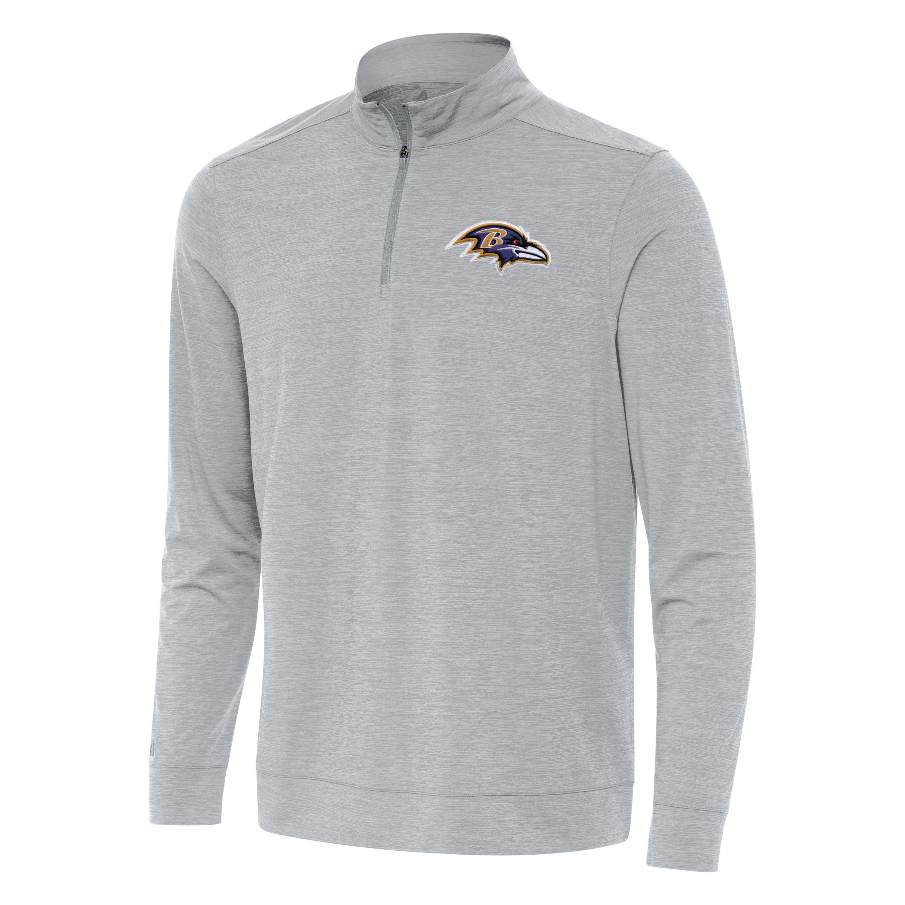 Antigua NFL Baltimore Ravens Mens Bright 1/4 Zip Pullover