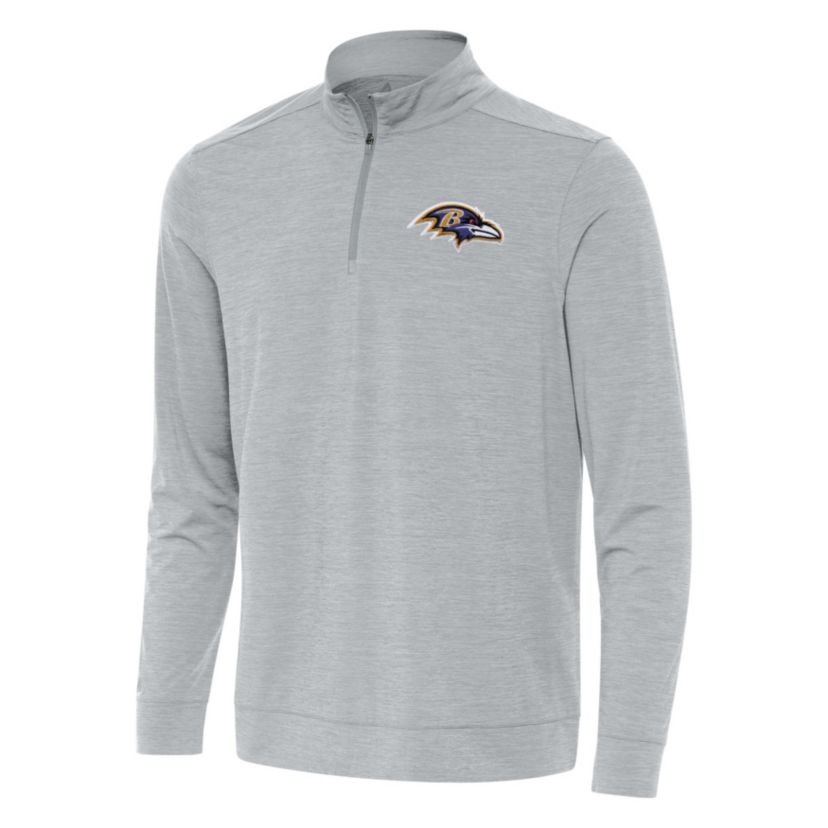 Antigua NFL Baltimore Ravens Mens Bright 1/4 Zip Pullover