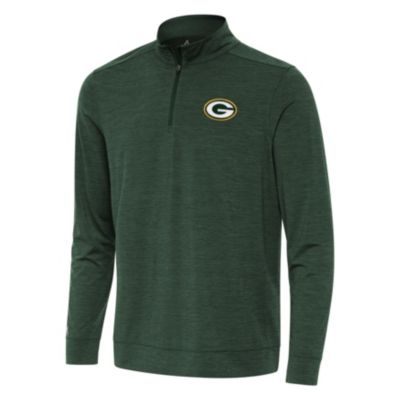 Antigua NFL Green Bay Packers Men's Bright 1/4 Zip Pullover, Medium