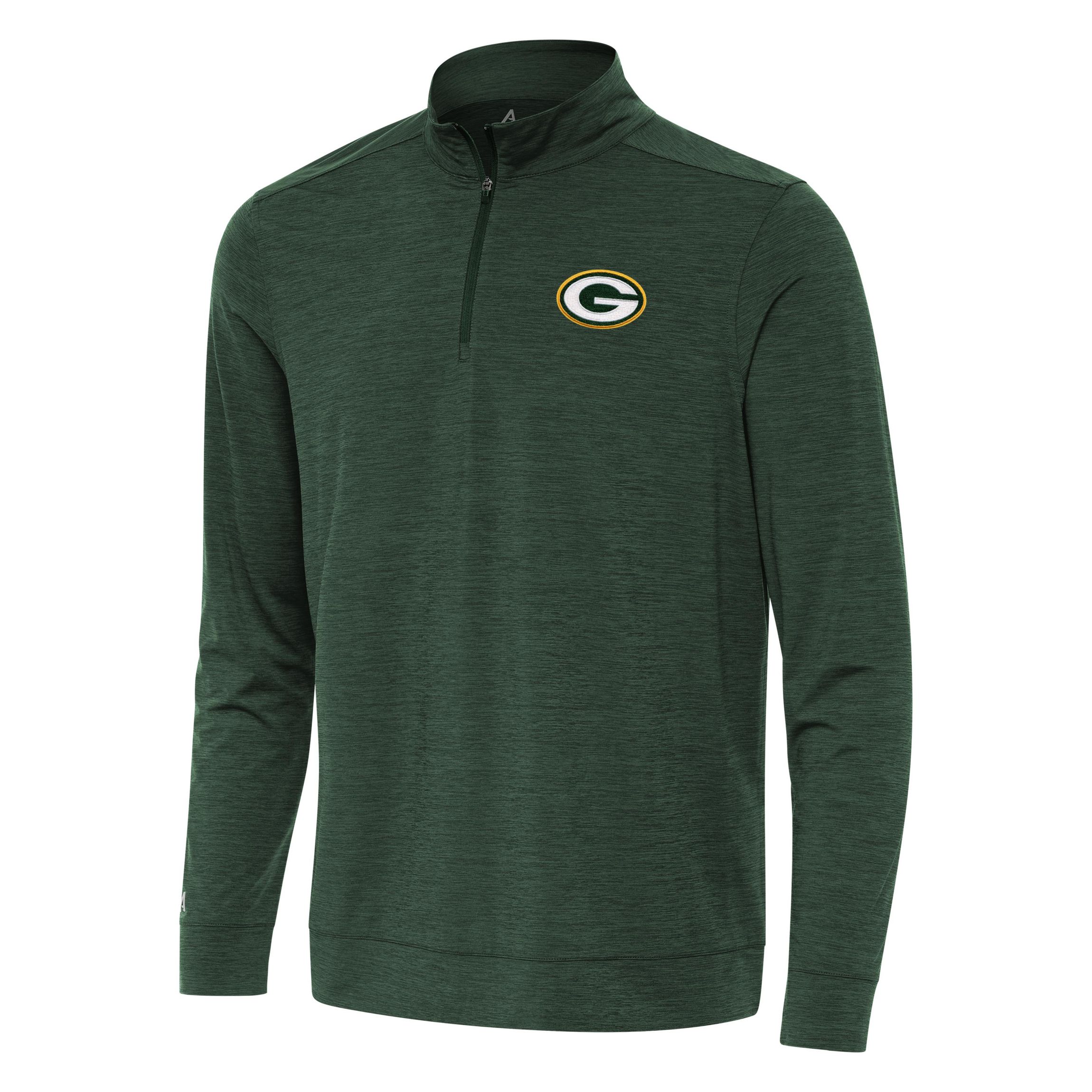 Antigua NFL Green Bay Packers Mens Bright 1/4 Zip Pullover