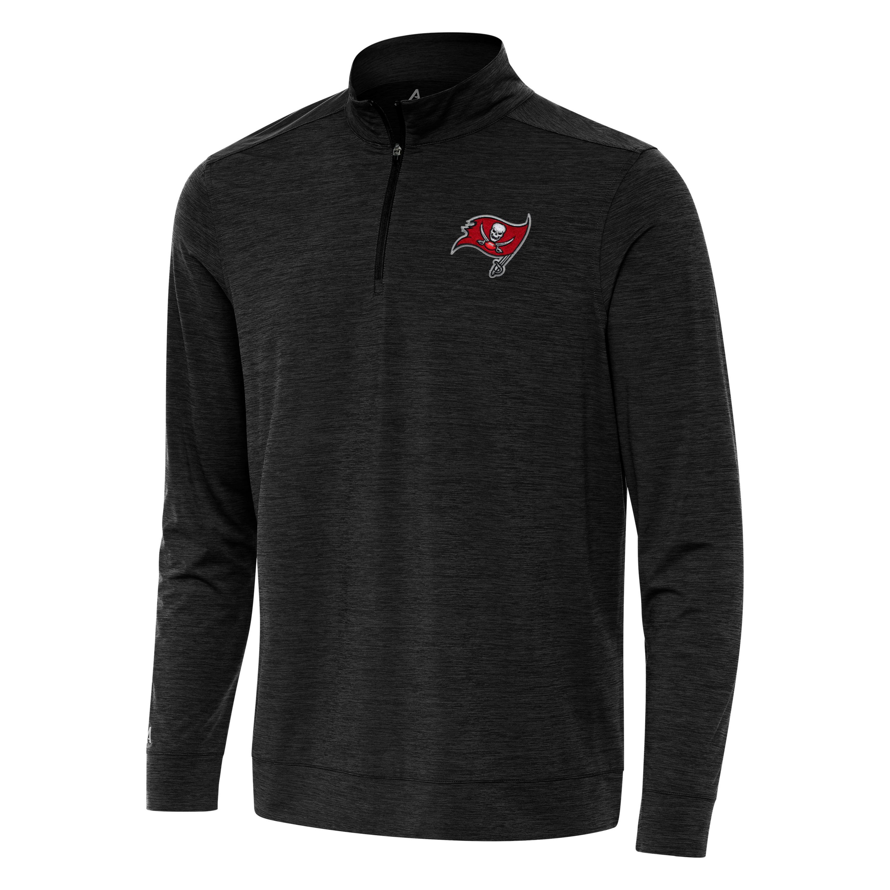 Antigua NFL Tampa Bay Buccaneers Mens Bright 1/4 Zip Pullover
