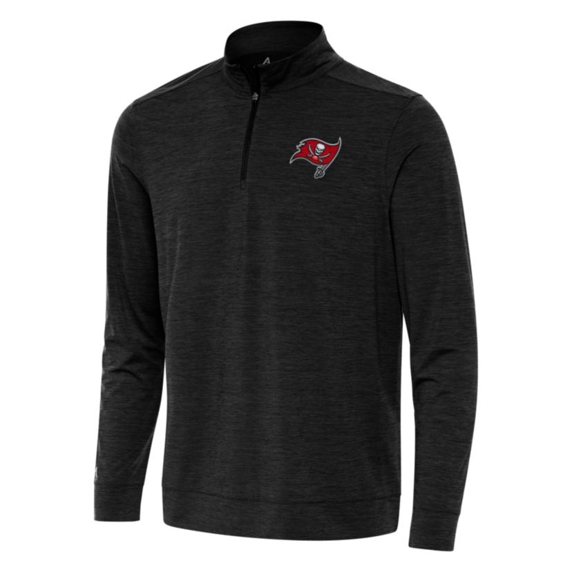 Antigua NFL Tampa Bay Buccaneers Mens Bright 1/4 Zip Pullover