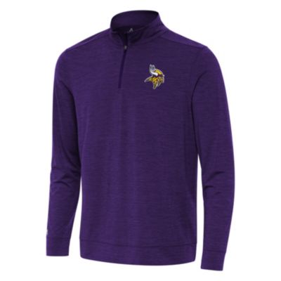 Antigua NFL Minnesota Vikings Men's Bright 1/4 Zip Pullover