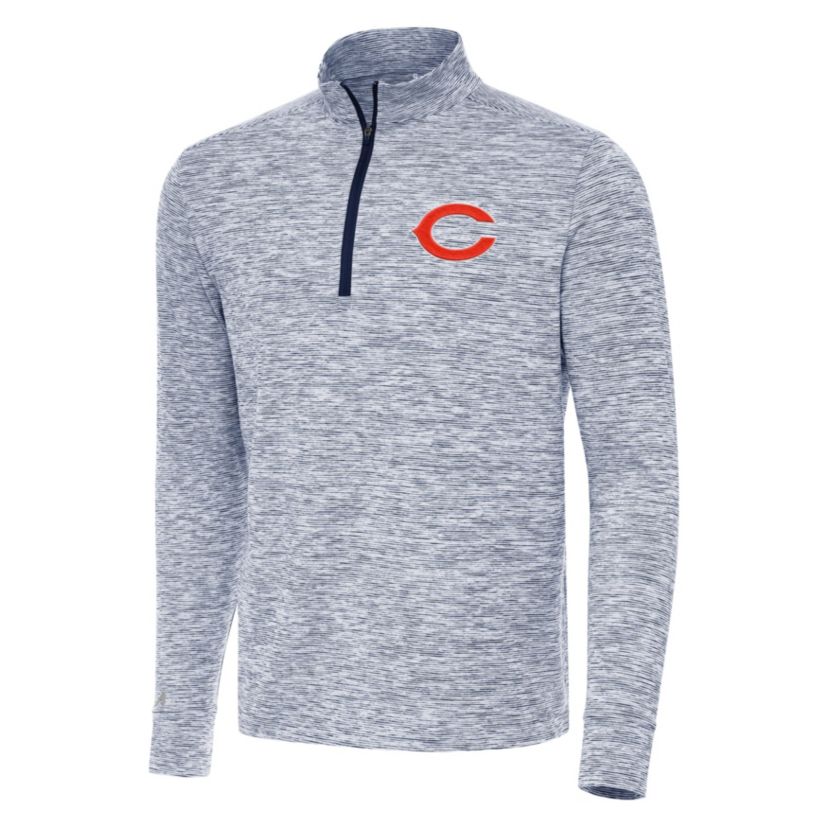 Antigua NFL Chicago Bears Mens Cause 1/4 Zip Pullover