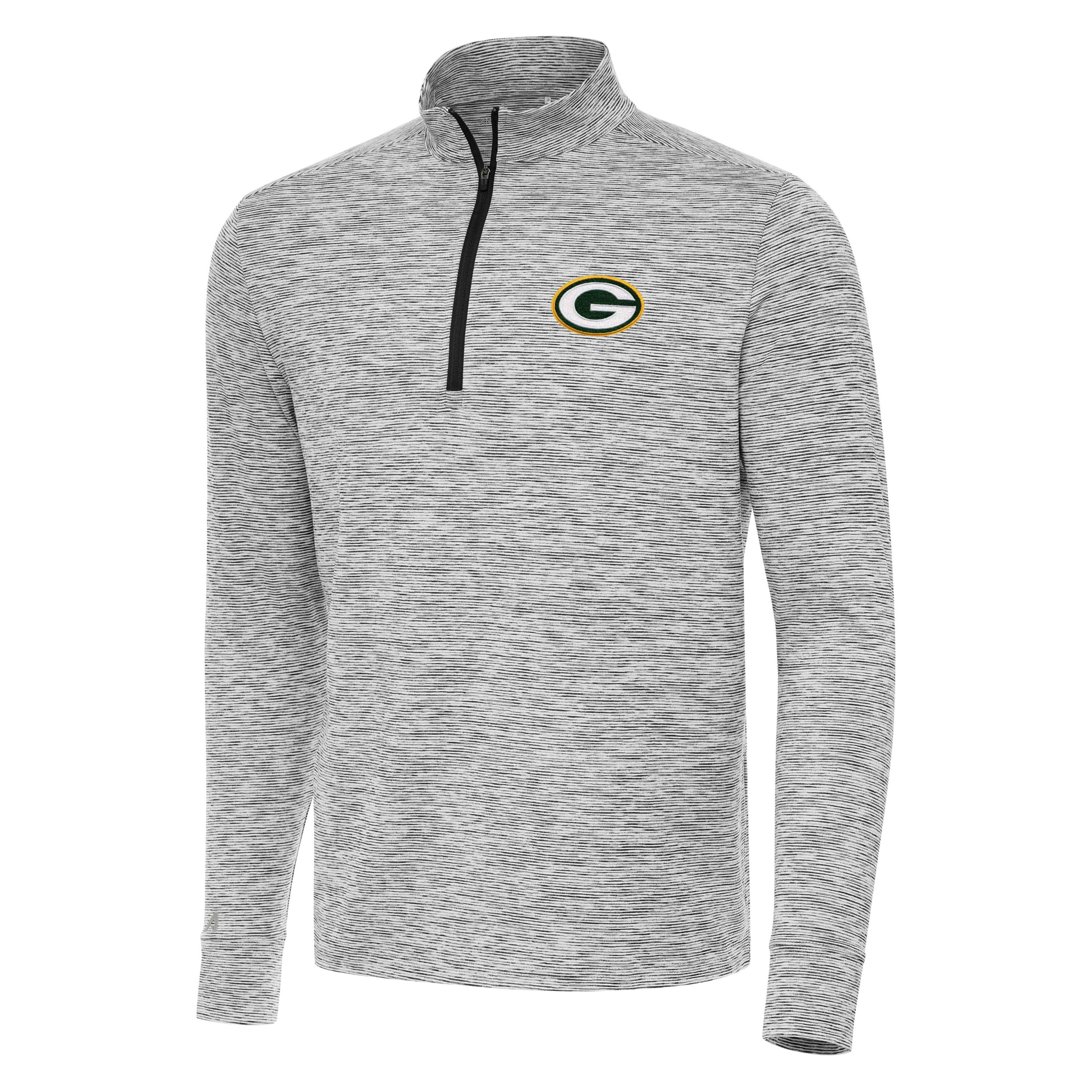 Antigua NFL Green Bay Packers Mens Cause 1/4 Zip Pullover