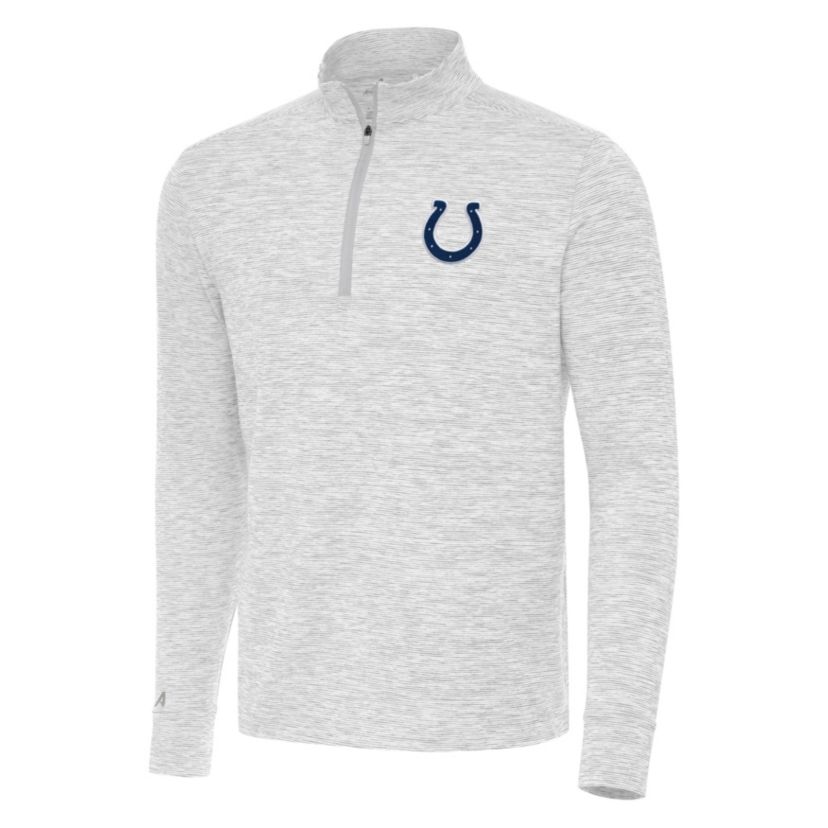 Antigua NFL Indianapolis Colts Mens Cause 1/4 Zip Pullover