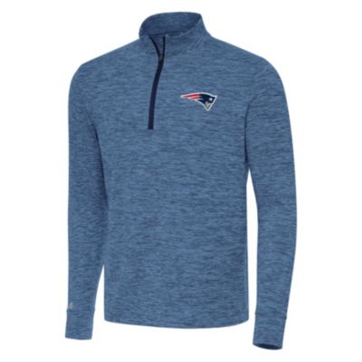 Antigua NFL New England Patriots Men's Cause 1/4 Zip Pullover, 2XL